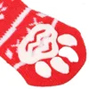 Собачья одежда носки для щенка рождественское невидение для золотистого ретривера