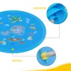 Sand Play Water Fun Summer Children's Pool 100cm Water Spray Pad Children Outdoor Lawn Water Toys Spray Water Pad Children's Water Fountain 230714