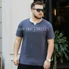 T-shirts pour hommes grande taille M ~ 4XL 5XL 6XL 7XL 8XL coton hommes t-shirts grand grand homme surdimensionné couleur unie mâle grande taille été à manches courtes t-shirt L230715