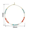 Creolen Go2BoHo Vergoldete Ohrringe Schmuck Native Style Perlen Boho Edelstahl Für Frauen Schmuck Ohrringe Geschenke