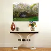 Lilacs Grey Weather Claude Monet Painting Handmade Oil Reproduction Landscape Canvas Art High Quality