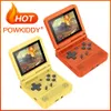 Taşınabilir Oyun Oyuncuları Powkiddy V90 Retro Flip Handheld Oyun Oyuncusu 3.0 inç IPS Handheld Console 500/3000 Klasik Oyunlar Mini Video Gameboy Player 230715