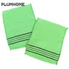 Nieuwe Dubbelzijdige Handdoek Koreaanse Exfoliërende Bad Washandje Body Scrub Douche Handdoek Draagbare Voor Volwassenen Grofkorrelige Handdoeken willekeurige L230704