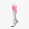 Meias masculinas masculinas femininas meias geométricas de compressão futebol tubo longo unissex panturrilha esportes calcetines