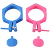 Set di accessori da bagno 2 bicchieri a sublimazione Pinch Perfect Tool blu rosa per spazi vuoti da 20 once