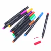 10 couleurs stylo effaçable à l'eau lavable tissu marqueur stylo remplacer tailleur craie tissu artisanat bricolage couture couture accessoires275s