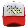 Trendy Ball Caps American High Street Baseball Cap Printed Duck Cap Animal Mesh Truck Cap