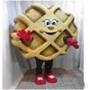 2018 High quality Waffle JM Smucker mascot costume custom fancy costume kits mascotte fancy dress carnival costume300Y