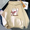 Sweats à capuche pour hommes drôle Anime l'étude de cas de Vanitas Kawaii Murr Noe Harajuku dessin animé hiver décontracté femmes hommes hauts sweat à capuche