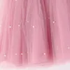 Robes de fille robe d'été 1 an fleur fille rose gonflé enfant Tutu baptême princesse robe enfant en bas âge anniversaire enfants baptême bébé vêtements 230714