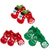 Dog Apparel Socks Pawpet Christmas Dogscotton Indoor Non Anti Plush Stockings Cat Booties Party Grips Holiday Costume Boots Protectors