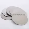 Mats Pads 6PcsSet Round Stainless Steel Table Placemats Heat Insulation Mug Heatresistant Beer Tea Cup Coaster Pad Table Mat Coasters x0715