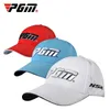 Snapbacks PGM Cappello da golf sportivo unisex Berretto da baseball in bianco e nero Berretto da golf sportivo ricamato Uomo Donna Visiera parasole anti-Uv 3 colori 230714