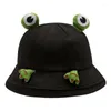 Bérets mignon Animal imprimé large bord chapeau de soleil pour femmes hommes adolescents enfants - à la mode extérieur seau casquette printemps été Protection