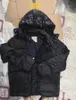 Men Branded Hooded Down Coat Thick Soft Warm Double Zipper Waterproof Parkas Color matching Black Jacket Big Size