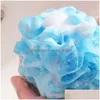 Bath Brushes Sponges Scrubbers Brushes Loofah Sponge Milk Accessories Nylon Shower Ball 10G Soft Body Cleaning Mesh Brush 21 R2 D Dh1Mu