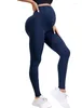 Active Pants Women's Maternity Leggings Ultra-mjuk graviditetsyoga över den therma termiska träningen