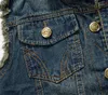 Men's Vests Summer Ripped Mens Denim Vest Male Tank Top Washed Jeans Waistcoat Man Cowboy Brand Hip Hop Sleeveless Jacket 6XL
