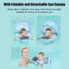 Leksakstält Mambobaby 17 TYPER Icke-inflatable Born Baby Swimming Float Lying Swimming Ring Pool Toys Swim Trainer Floater 230714