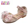 Spor ayakkabı moda tasarımcı kız ayakkabısı prenses bow inci pullu sıradan daireler yumuşak taban slip olmayan çocukların sandalet boyutu 21 36 230714