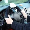 Steering Wheel Covers Ins Cloud Car Cover Cute Winter Short Plush Warm Four Seasons Universal Handlebar Interior Accessories