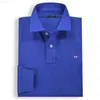 T-shirts pour hommes Coton de haute qualité Vêtements pour hommes Polo à manches longues Pur coton Bow Broderie Homme T-shirts RL812 L230715