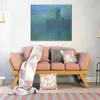 Fine Art Canvas Malowanie domów Parlilament Mgła Efekt ręcznie wykonany Claude Monet Reprodukcja Artwork Decor Home Decor