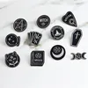 Häxor gör det bättre häxa ouija stavar svart månstift tillbehörsmärken brosches lapel emalj pin ryggsäck väska229k