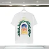 T-shirts pour hommes Harajuku printemps blanca Starry Castle alphabet imprimé T-shirt de haute qualité pour hommes et femmes coton mode décontractée 230714