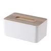 Tissue Dozen Servetten Houten Tissue Houder Huishoudelijke Papieren Handdoek Opbergdoos Verwijderbare Tissue Case bote mouchoirs Lagerung Dozen voor Thuiskantoor R230715