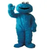 Blue Cookie Monster Mascot Costume Fancy Dress Adult Size Halloween Costumes238d