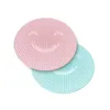 Badrumsfotmassage Pad Exfoliating Foot Massager Dusch Back Massage Brush Sug Cup Anti-Slip Pad L230704