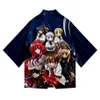 High -School Dxd Hyoudou Issei Rias Greemory Asia Argento 3D Summer Women Men Three Squarte Sleeve Blouse Streetwear Style Imono Eth255a