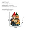 Garden Decorations Garden Cute Couple Statue Sculpted Dwarf Lovely Dwarf Resin Ornament For Home Wedding Anniversary Party Indoor Decoration L230715
