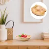 Servies Sets Houten Plaat Salade Kommen Salontafel Fruit Dienblad Dienbladen Voor Decor Brood Decoratief