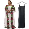 Ethnic Clothing Evening Dress Women Dashiki Diamond African Clothes Robe Marocaine Luxury Dubai Kaftan Abaya Muslim Vetement Plus 2653