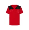 2023 neue F1 Team Kleid Sommer männer Red Racing Kleid Kurzen ärmeln Schnell trocknend Fans Shirt Plus Größe individuelles T-shirt