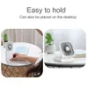 Elektriska fläktar ihoven Portable Mini Fan USB Laddningsbar med Power Bank Handheld Fan Desk justerbar Fan Air Cooler Home Office Outdoor Travel