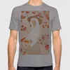 T-shirts pour hommes Summer Harvest Shirt Spring Tree Orange Woman Fruit Farm Modern Art Nature