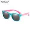 Occhiali da sole WarBlade Kids Occhiali da sole polarizzati TR90 Ragazzi Ragazze Occhiali da sole Occhiali di sicurezza in silicone Regalo per bambini Baby UV400 Eyewear 230714