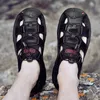 Sandalen Zomer heren sportsandalen Outdoor wandelsandalen Gesloten teen leren sportparcours casual sandalen Waterschoenen 230714