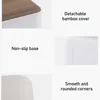 Caixas de lenços de papel guardanapos sala de estar mesa de bambu japonês e caixa de lenços de madeira caixa de papel de desenho simples caixa de armazenamento multifuncional doméstica criativa R230714