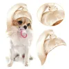 Dog Apparel Blonde Wig Pet Cat Cosplay Wigs tail Golden Hair Props Holiday Party Cute Comfortable Adjustable Hat Fashion P3 230714