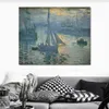 Platteland Landschap Canvas Kunst Zonsopgang De Zee Claude Monet Schilderij Impressionistisch Home Decor