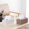 Pudełka na tkanki serwetki kreatywne pokrywę pudełka na zdejmowane papierowe ręcznik tkanki plastikowe pudełko na serwetek do przechowywania domu R230715