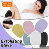 1PC Scrub Exfoliating Gloves Back Scrub Dead Skin Facial Massage Handskar Hållbara Multi Color Deep Cleansing Handdukar för dusch L230704