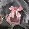 Gift Wrap 1020 Pcs Organza Gift Bags Clear Drawstring Bags Party Wedding Goodie Candy Bags Birthday Gift Wrap Bags Jewelry Storage Bags 230714