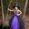 Thema Kostüm Mädchen Tutu Kleid Karneval Halloween Cosplay Hexe Für Kinder Party Kinder Clothing1235U