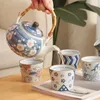 Mugs Innovant Japonais En Céramique Bouche Droite Tasse À Café Tasse Petit Déjeuner Lait