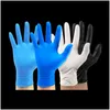 Cleaning Gloves Disposable Nitrile Glove Protective Waterproof And Anti-Corrosion 100Pcs / Lot Tools 94 N2 Drop Delivery Home Garden Dh1Zp